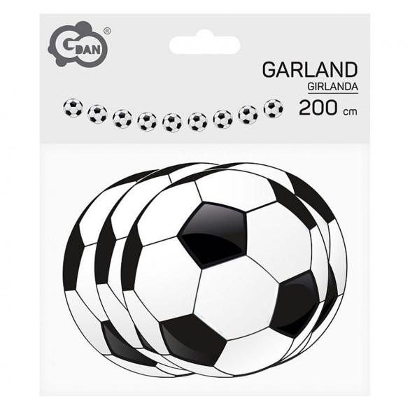 Grinalda Bolas Futebol 200CM