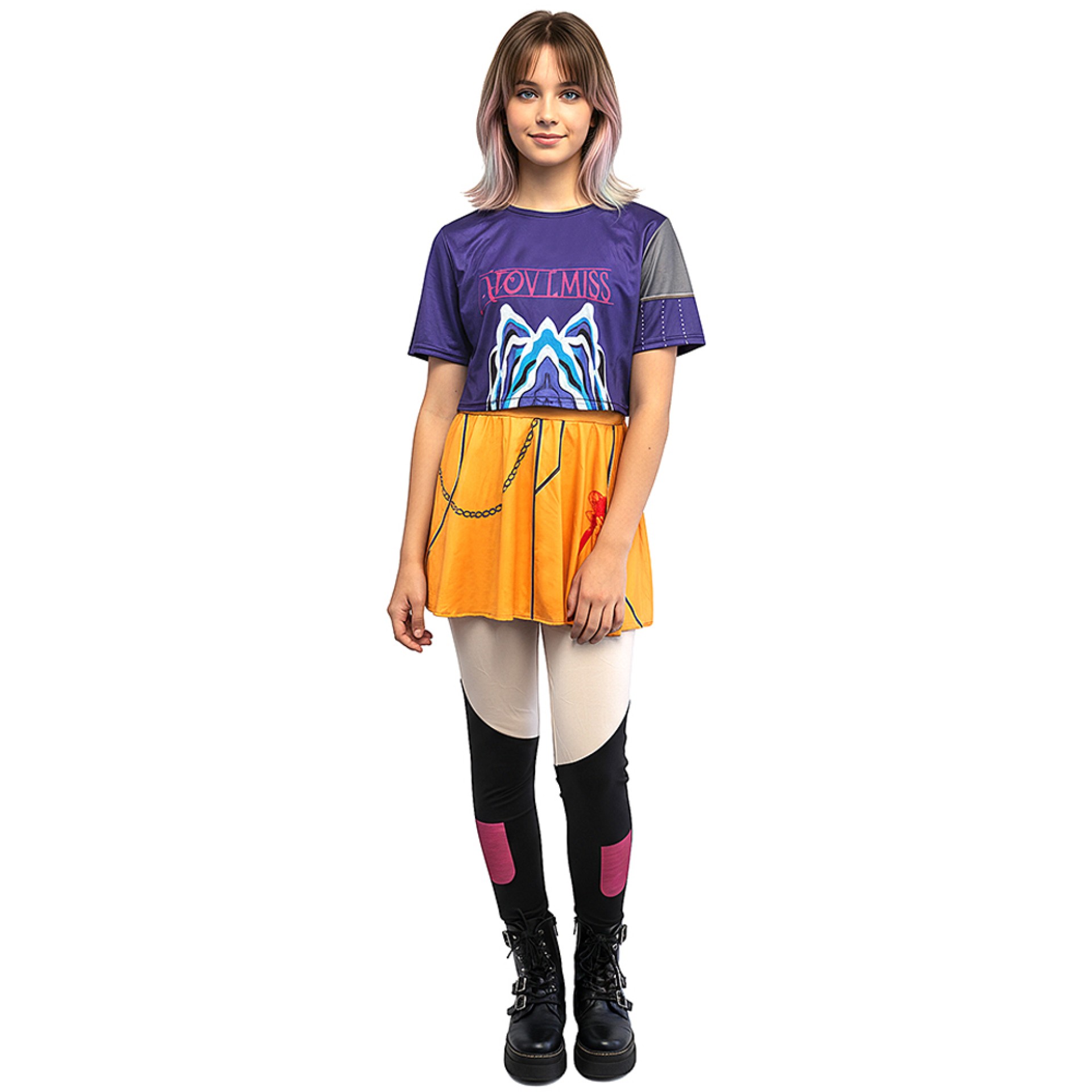 Fato Guerreira do K-Pop Hunter Mira Teen