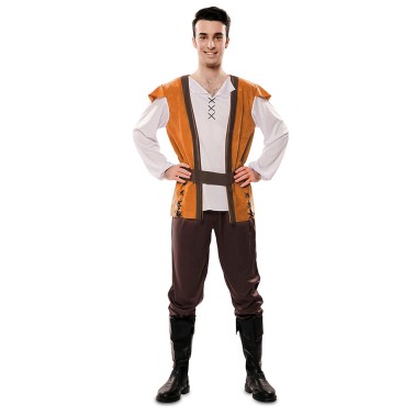 Fato Estalajadeiro Medieval Homem