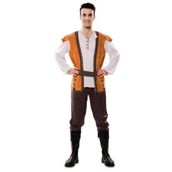 Fato Estalajadeiro Medieval Homem