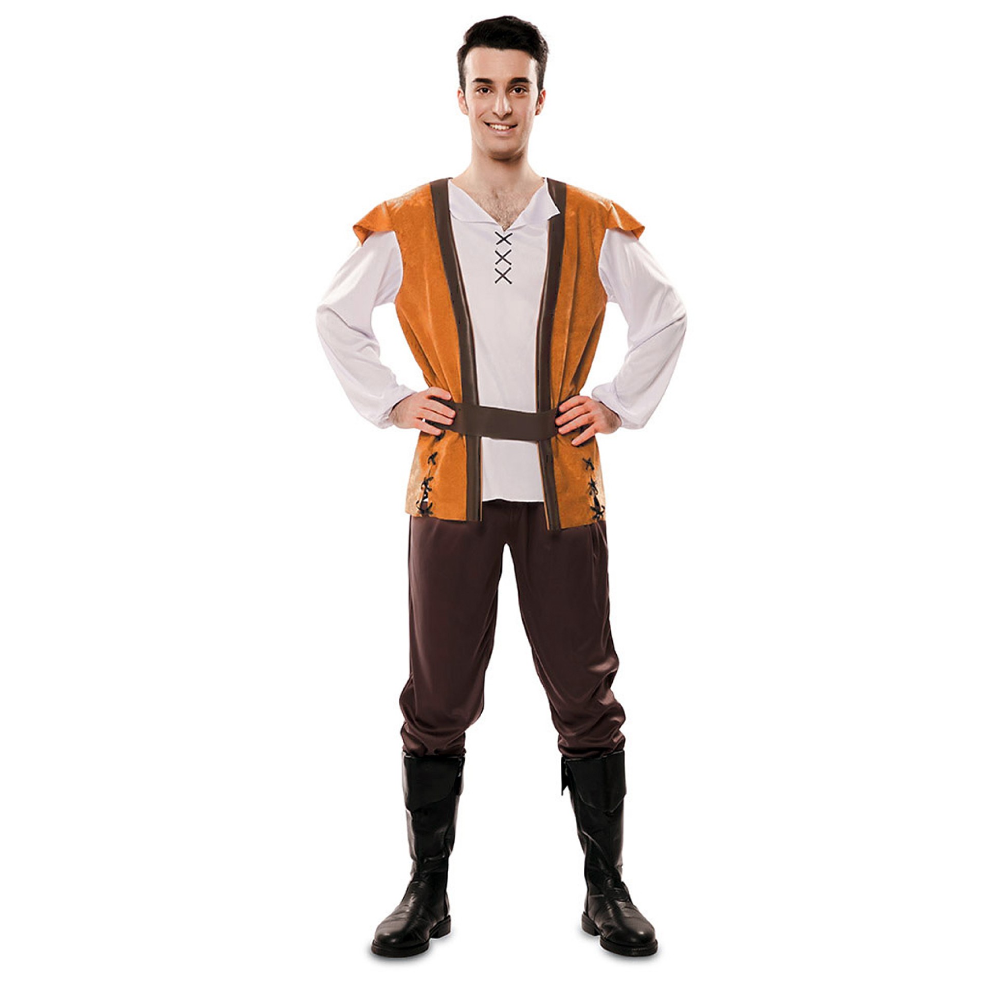 Fato Estalajadeiro Medieval Homem