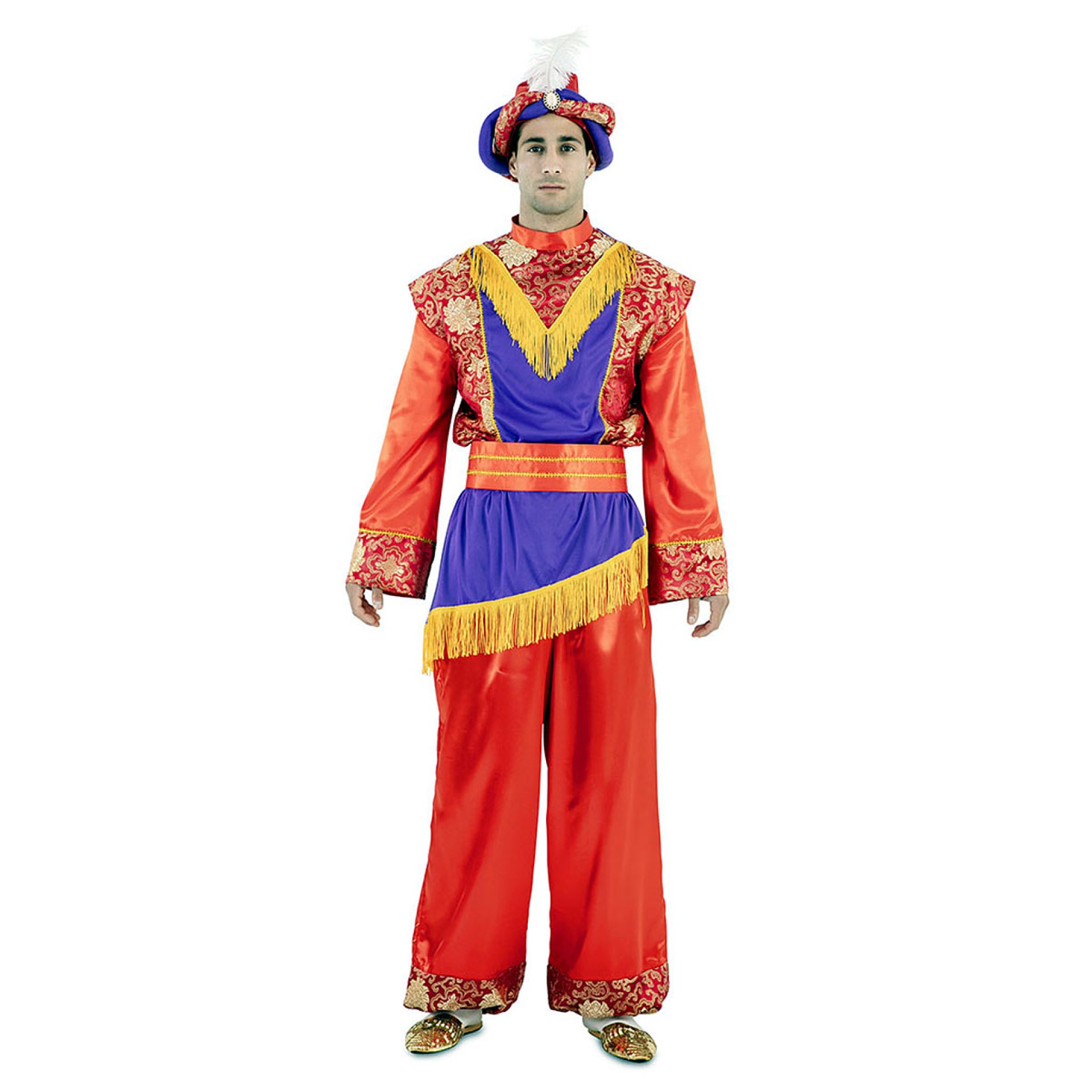 Fato Indiano Marajá Vermelho