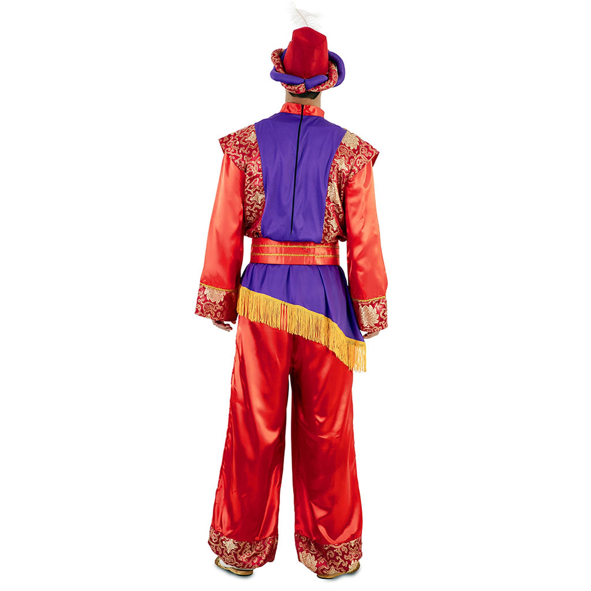 Fato Indiano Marajá Vermelho