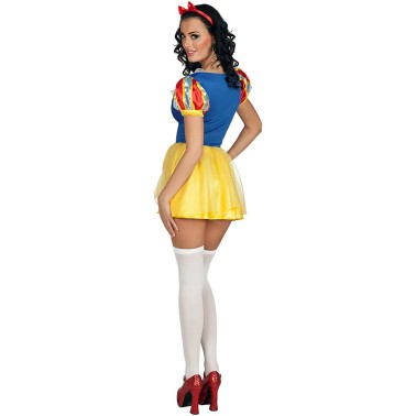 Fato Princesa Branca Neve Sexy