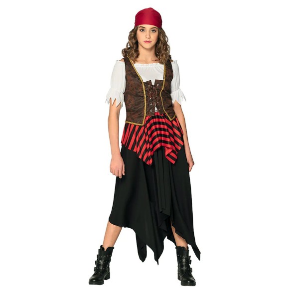 Fato Pirate Teen Anne