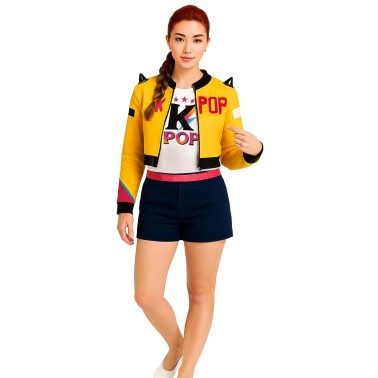 Fato K-Pop Star Rumi Senhora