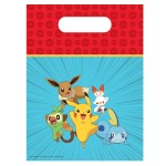Sacos Doces Pikachu and Friends 6 Unid