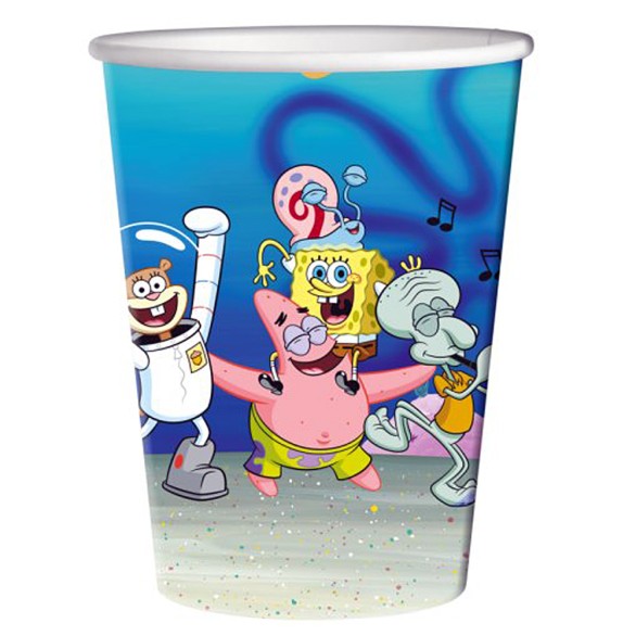 Copos Sponge Bob 8 Unid