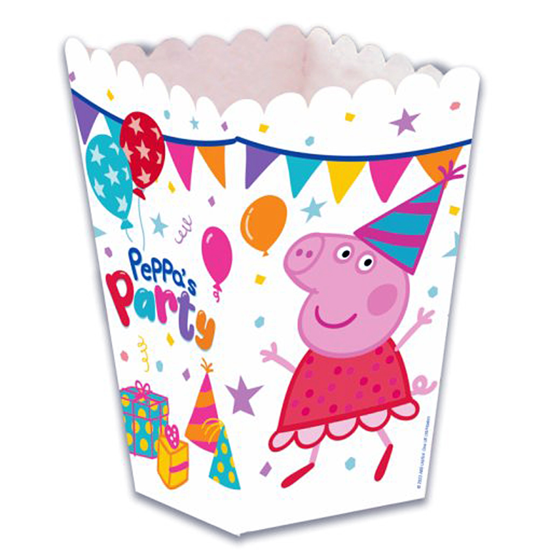 Caixas Pipocas Peppa Pig 12 Unid