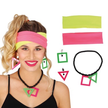 Kit Anos 80 com 5 Peças Kit Anos 80 com 5 Peças