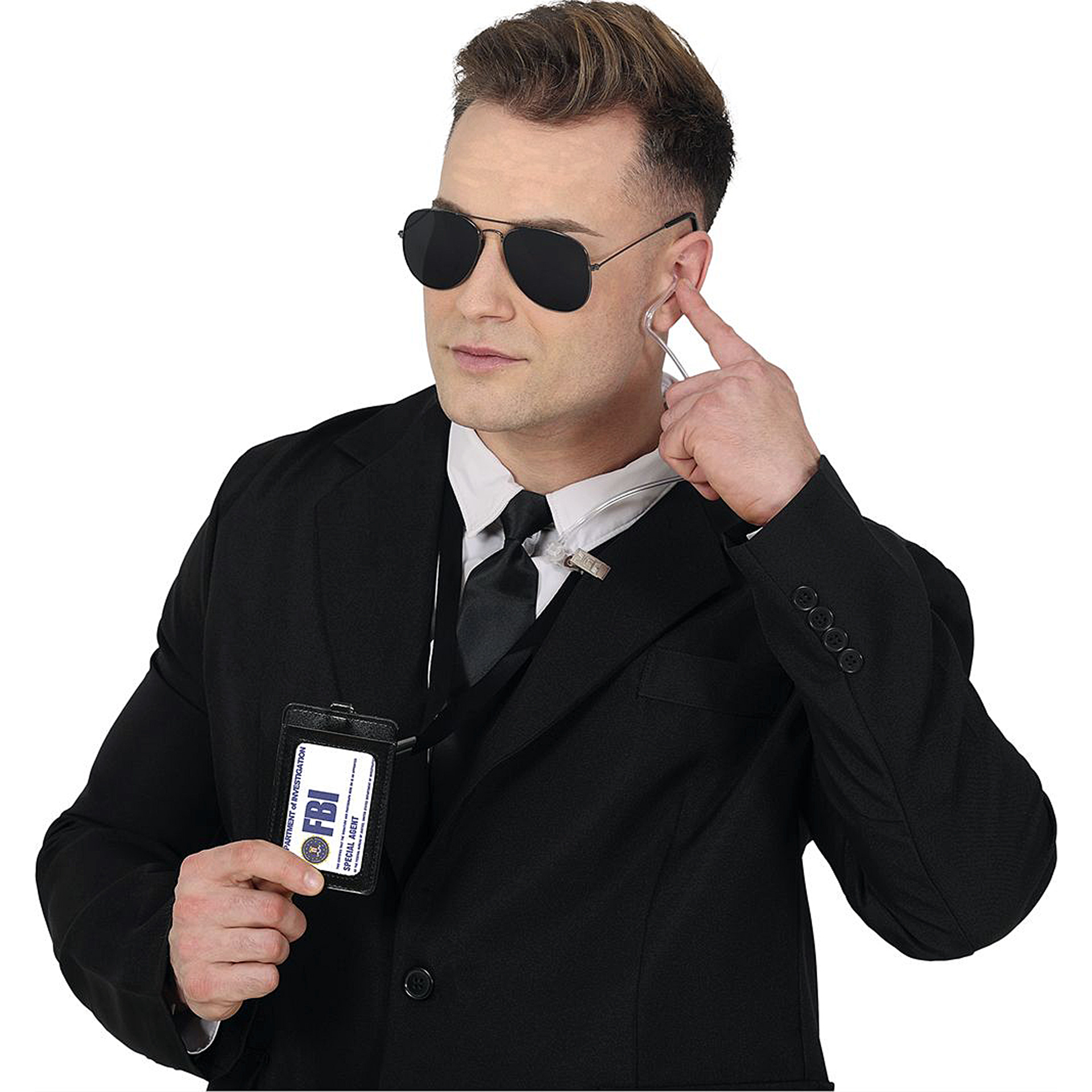 Kit Polícia FBI 4 Peças