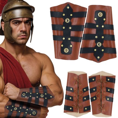 Punhos Romanos Castanhos