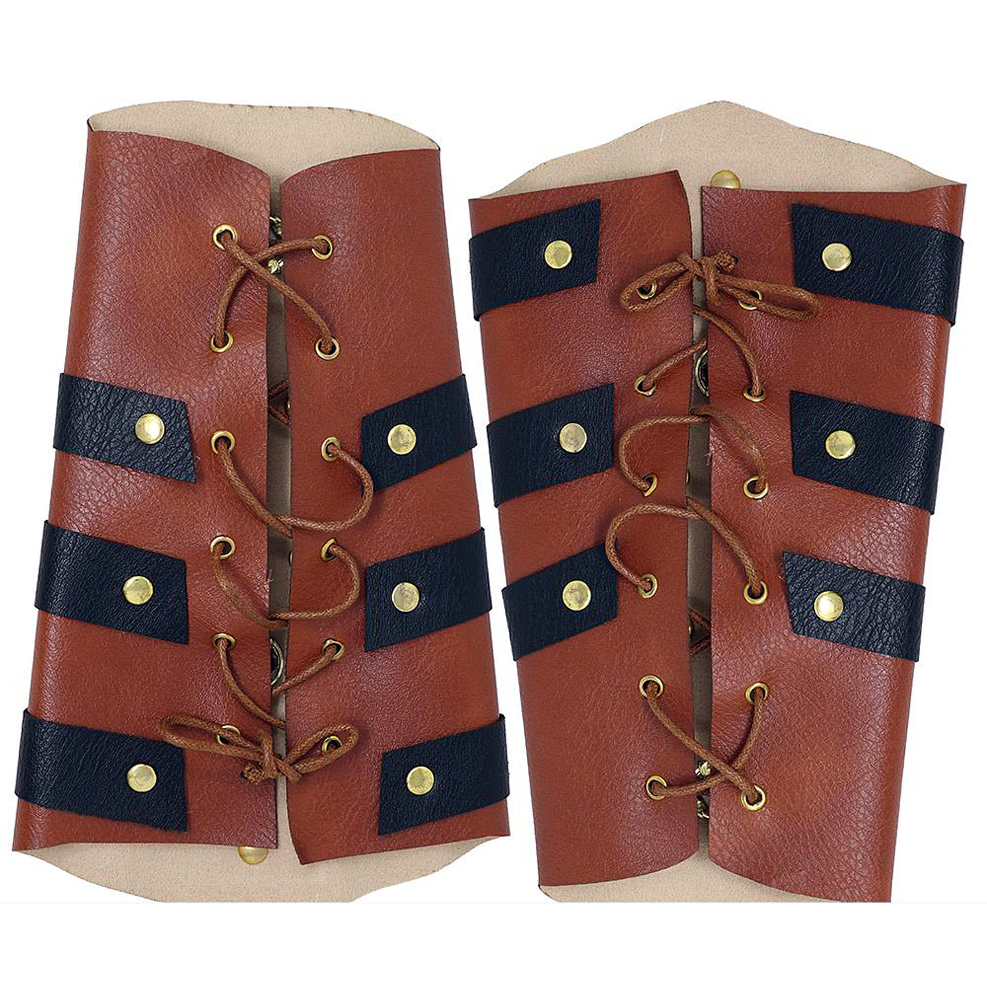 Punhos Romanos Castanhos