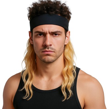 Fita com Cabelo Loiro