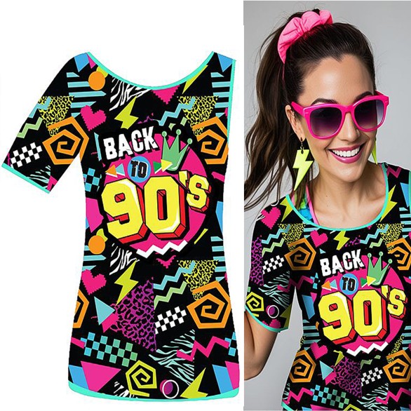 T-Shirt Back to 90s