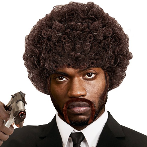 Peruca Afro Gangster