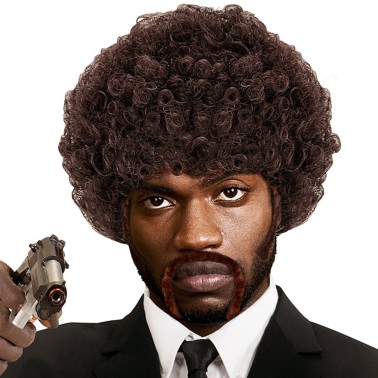 Peruca Afro Gangster