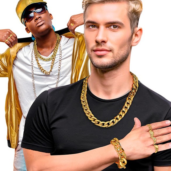 Anéis Dourados 4 Modelos