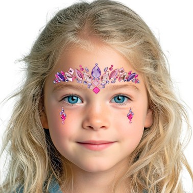 Brilhantes Adesivos Princesa Infantil