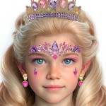 Brilhantes Adesivos Princesa Infantil