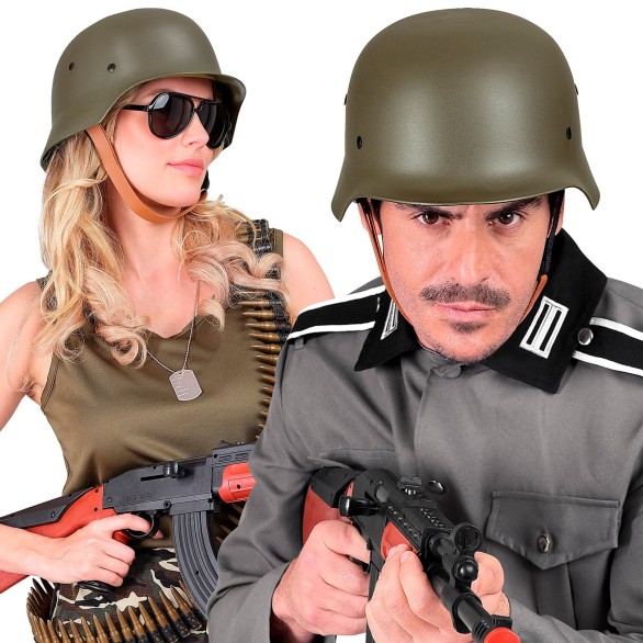 Capacete Verde Deluxe Adulto