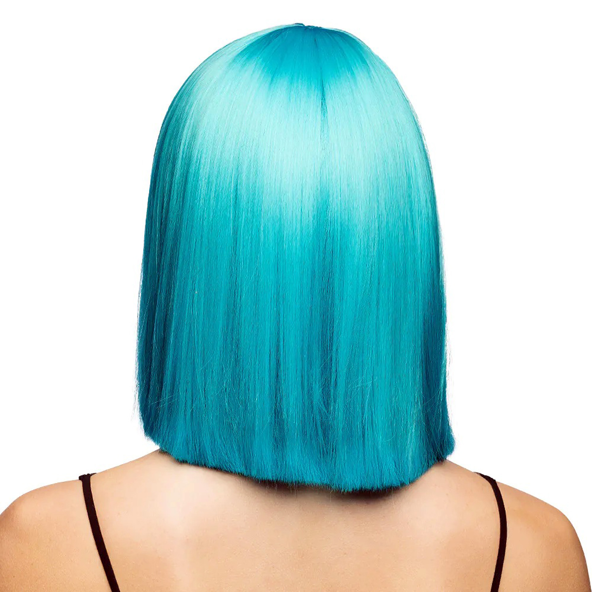 Peruca Dance Turquesa Qualidade