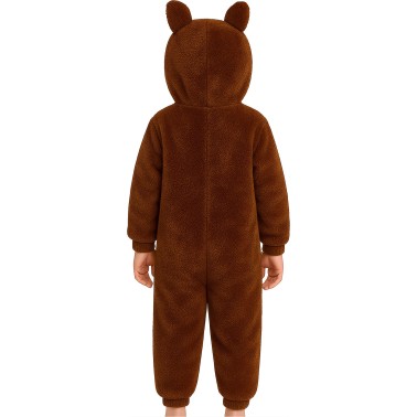 Fato Labubu Castanho Infantil