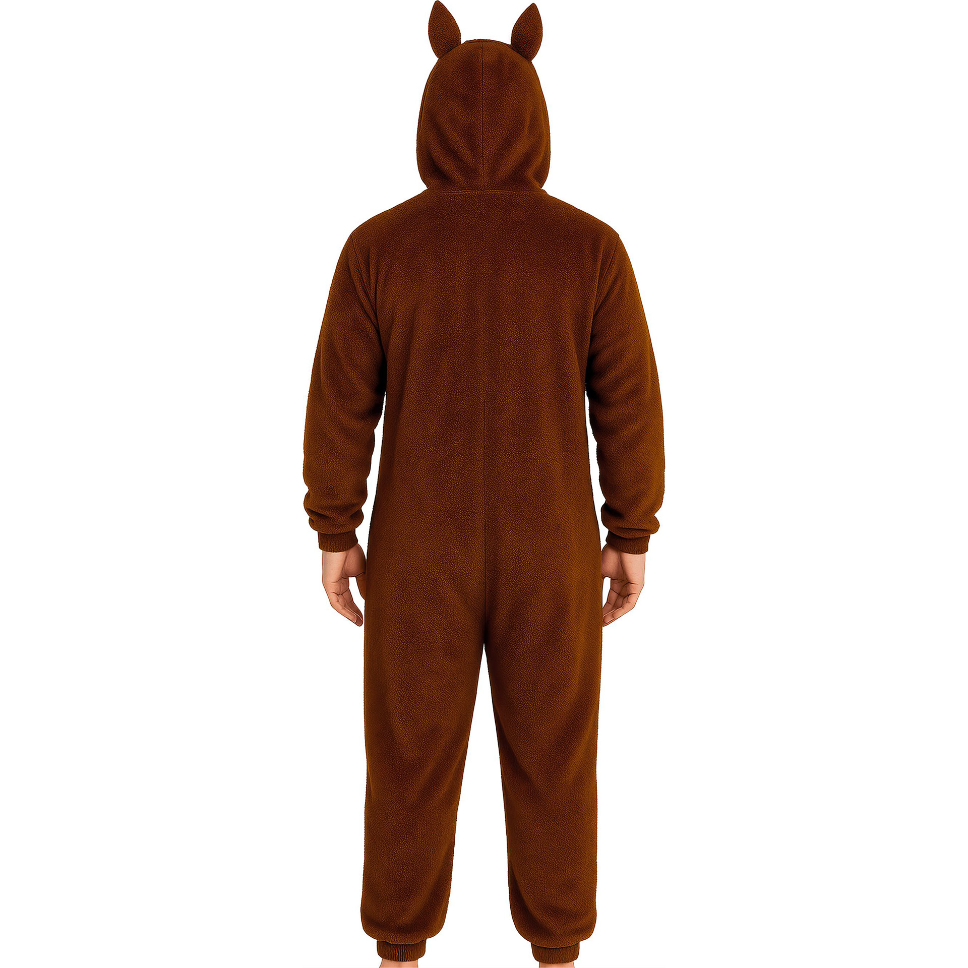 Fato Labubu Castanho Homem