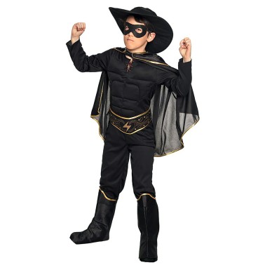 Fato Zorro M�sculos Menino