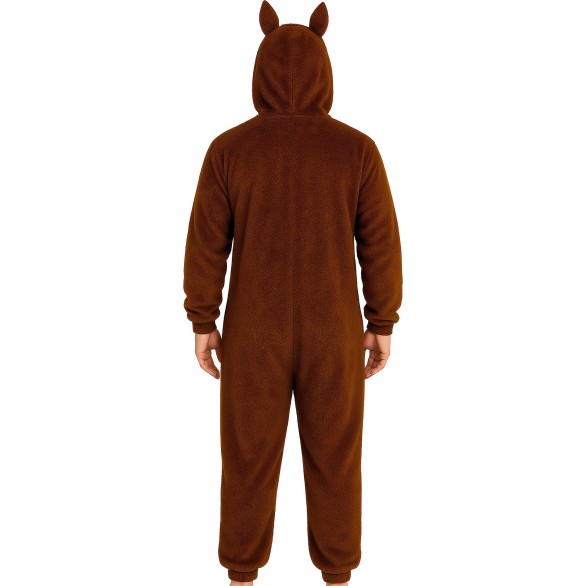 Fato Labubu Castanho Homem