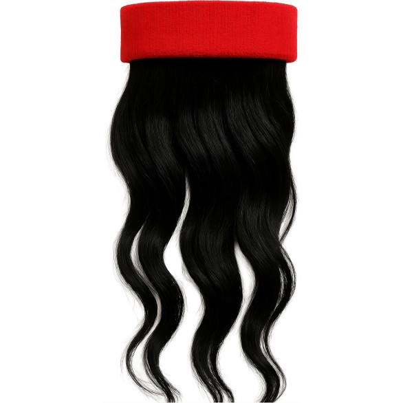 Fita com Cabelo Castanho