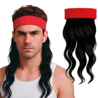 Fita com Cabelo Castanho