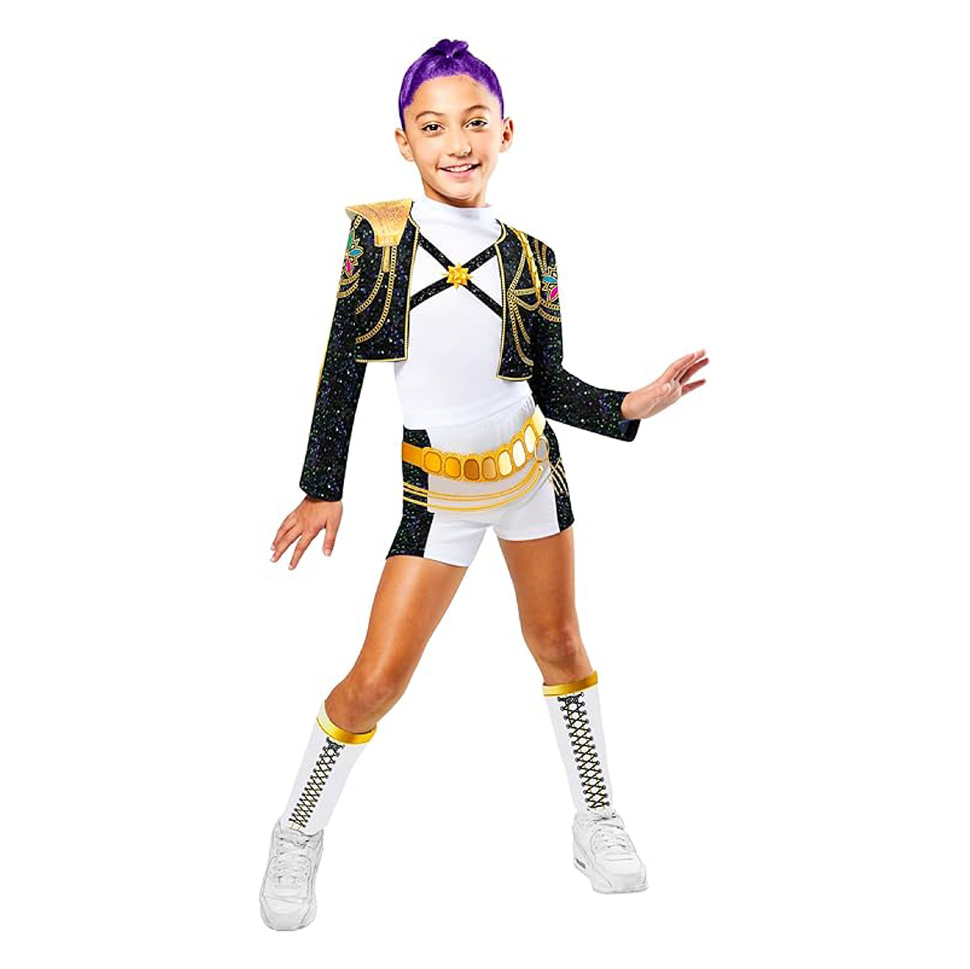 Fato K-Pop Rumi Gold Deluxe Oficial