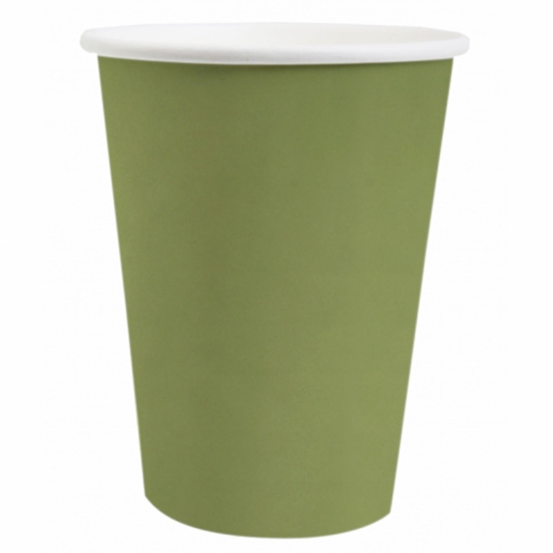 Copos Verde Olive 10 Unid