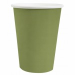 Copos Verde Olive 10 Unid