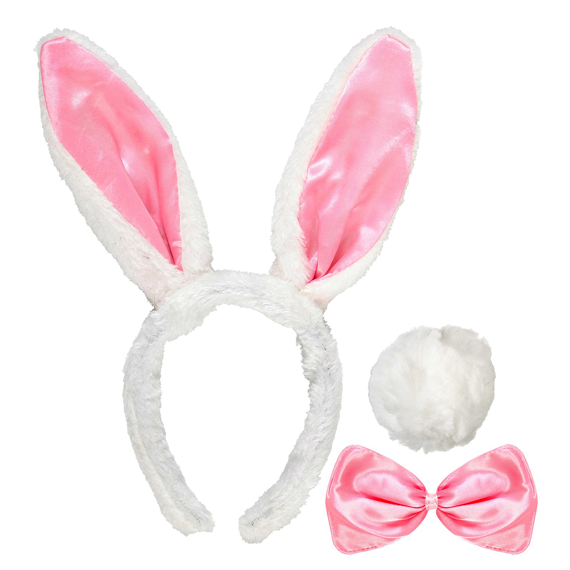 Bandolete Orelhas Coelhinha e laço