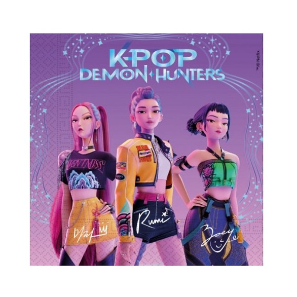 Guardanapos K-Pop Demon Hunters 20 Unid