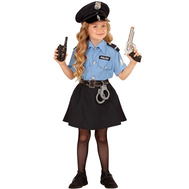 Fato Super Policia Menina