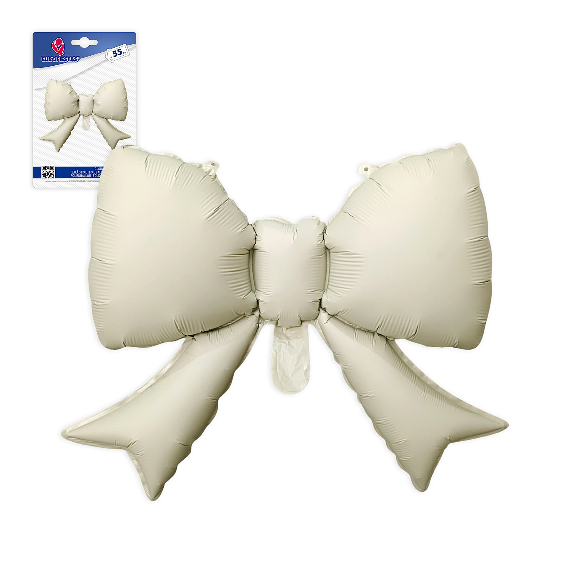 Balão Laço Creme