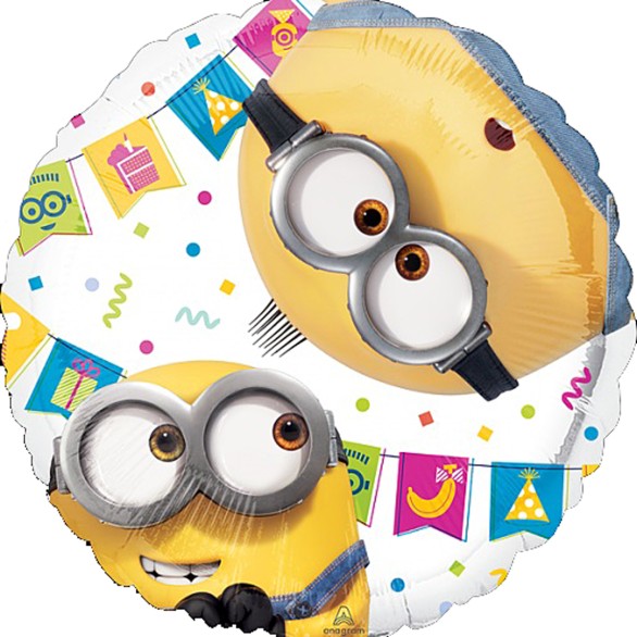 Balão Minions redondo