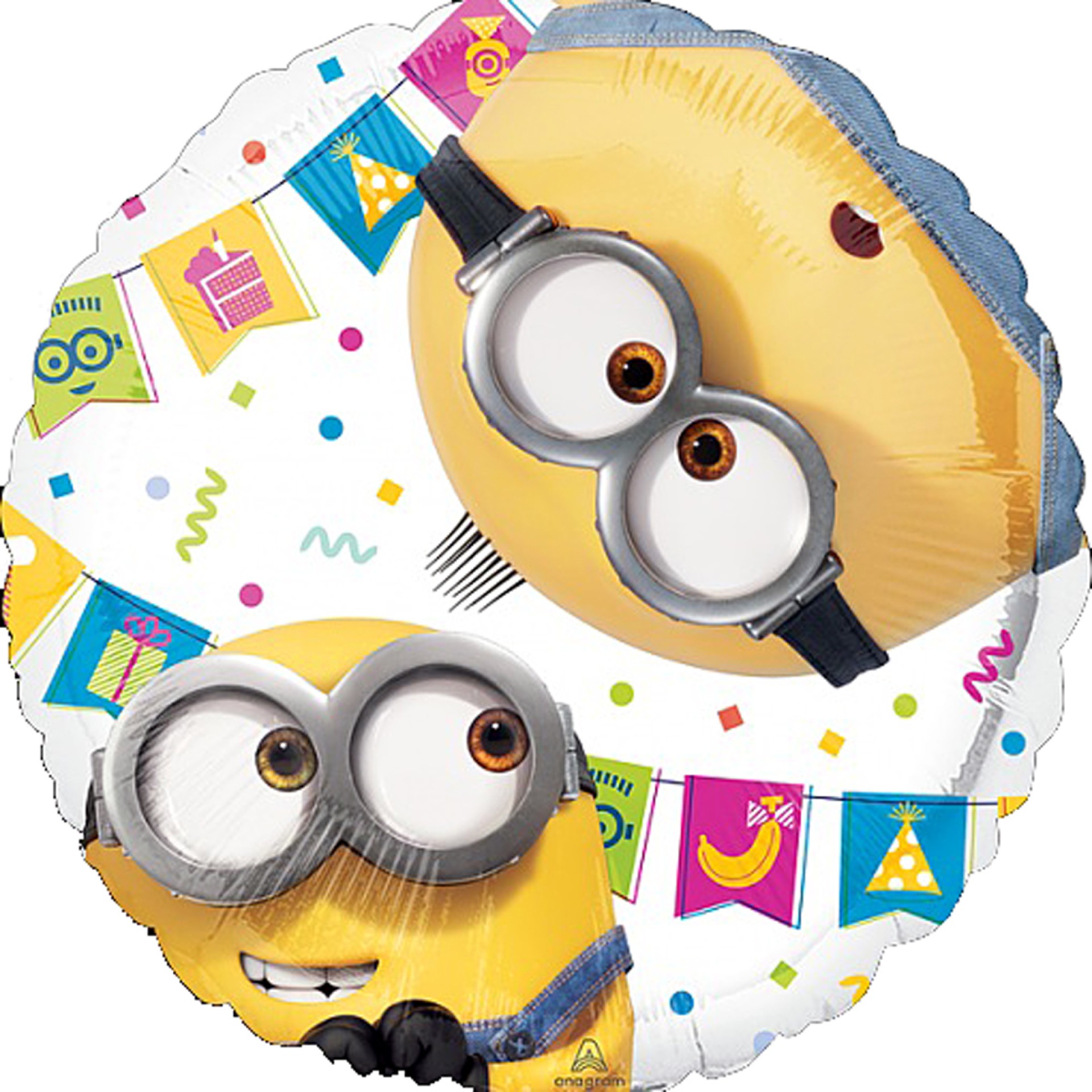 Balão Minions redondo