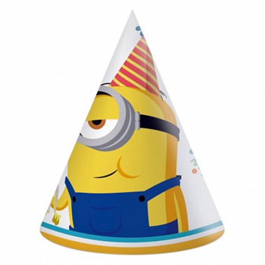 Chap�us Minions 6 Unid