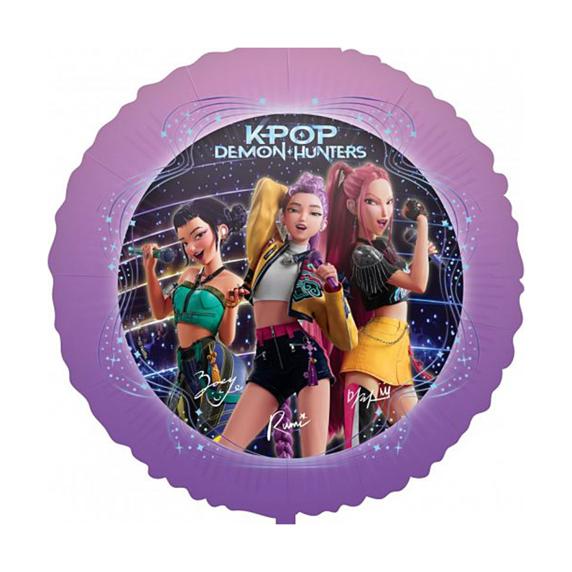 Balão Foil K-Pop Demon Hunters 45CM
