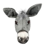 Máscara Burro Cinzento