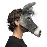 Máscara Burro Cinzento