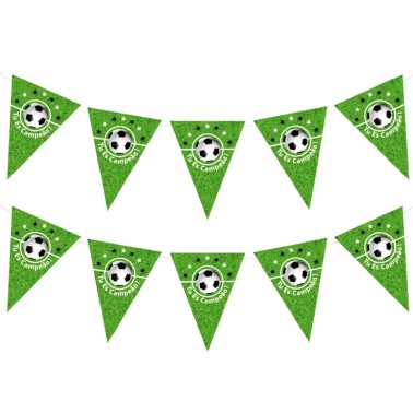 Bandeirolas Campe�o de Futebol 3M