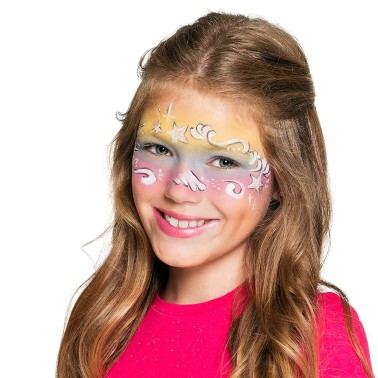 Caixa 6 Lápis Cor Pintura Facial Caixa 6 Lápis Cor Pintura Facial