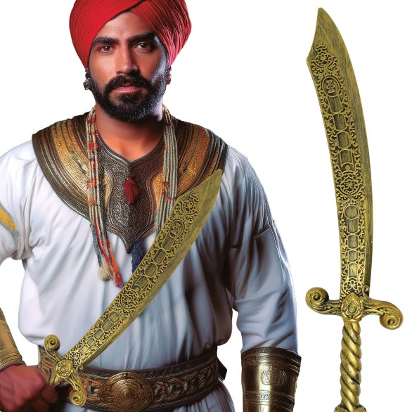 Espada Árabe Dourada
