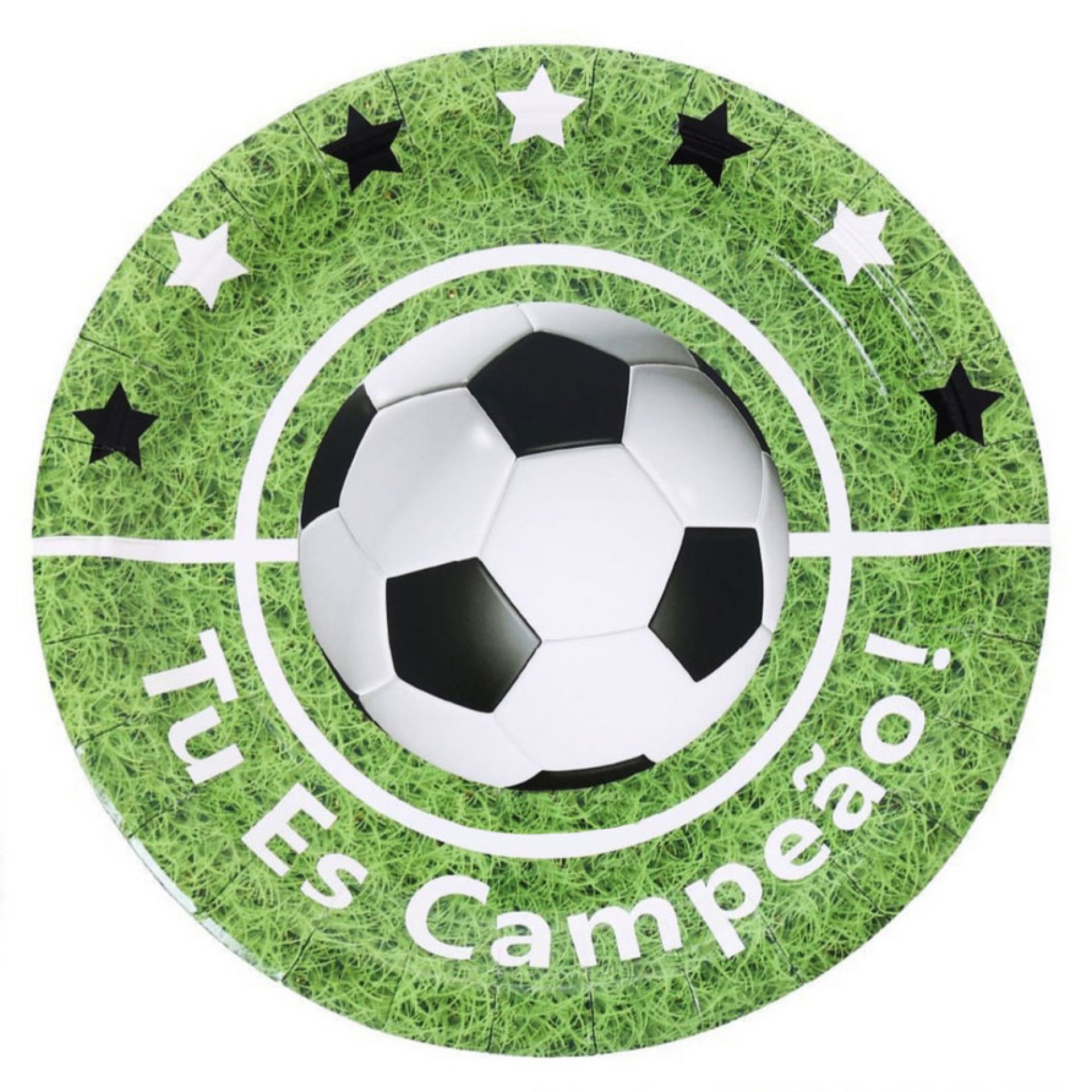 Pratos Campeão de Futebol