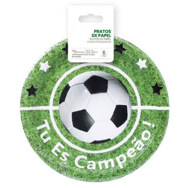 Pratos Campe�o de Futebol
